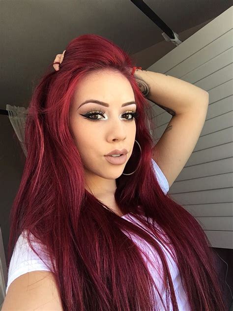 salice rose red hair